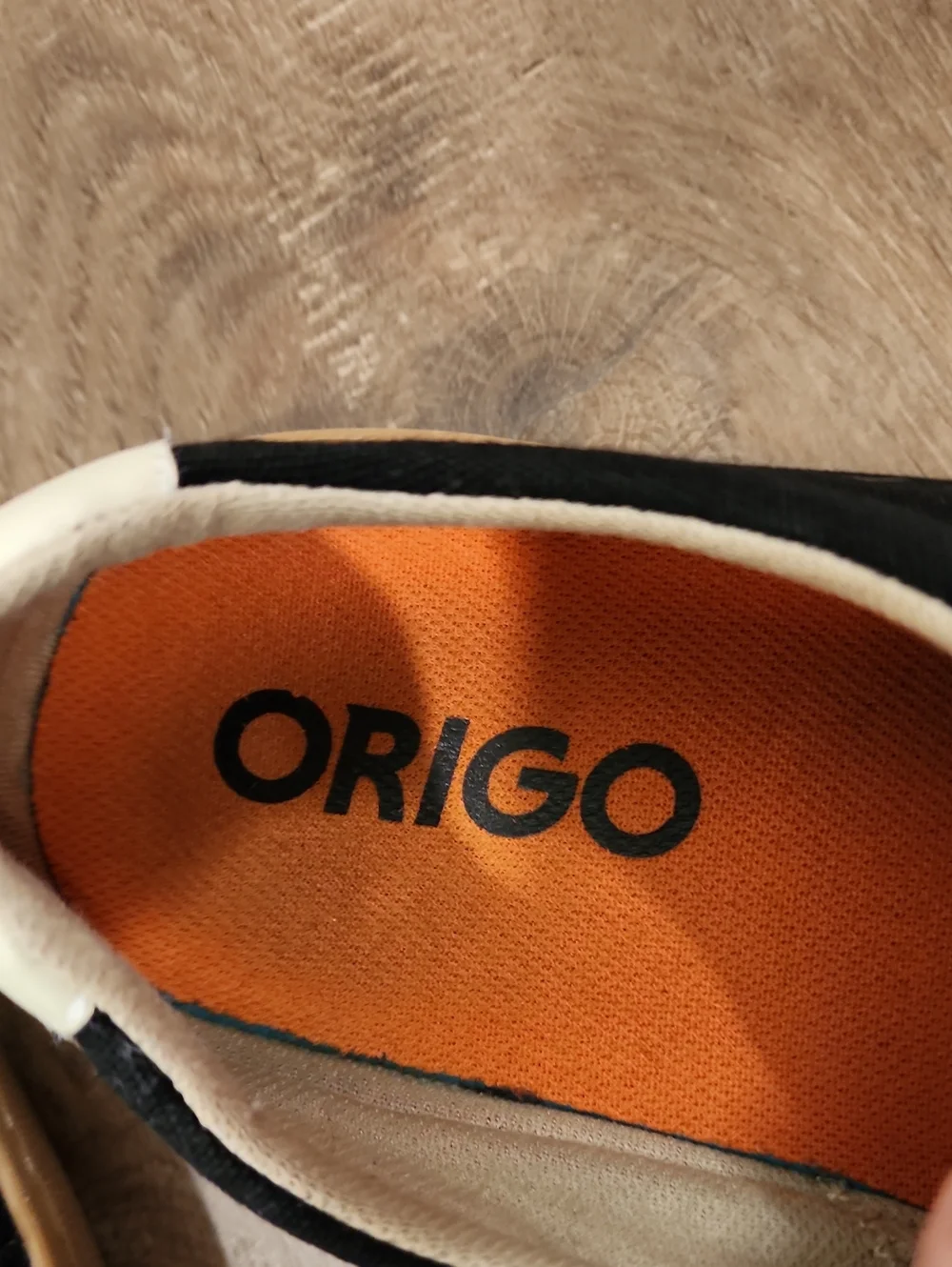 ORIGO The Men's Everyday Sneaker Cotton Canvas Black Wide Toe Box size 9